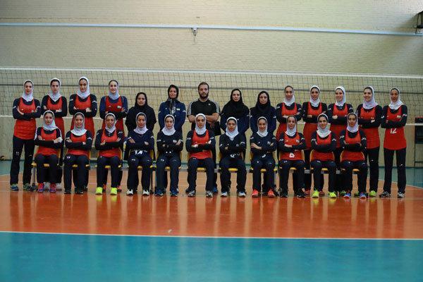 دختران والیبالیست ایران به مجارستان رسیدند