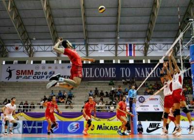 صعود تایلند به مرحله نهایی مسابقات والیبال انتخابی دنیا