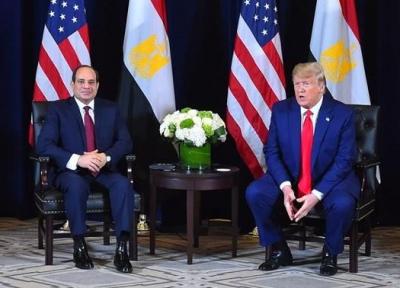 گفتگوی ترامپ و رئیس جمهور مصر درباره بحران لیبی