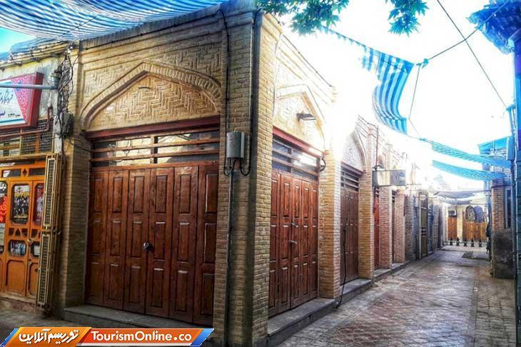 ادامه بازسازی و احیای بنای تاریخی سبزه میدان بجنورد