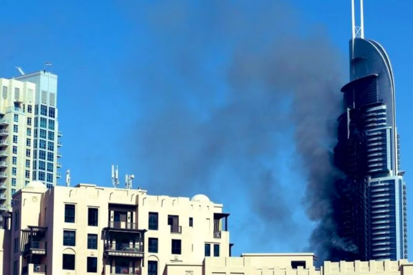آتش سوزی در دبی 16 کشته و 9 زخمی برجای گذاشت