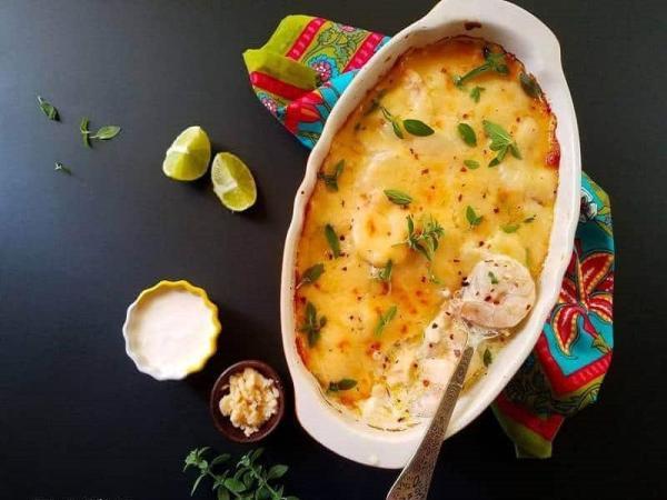 طرز تهیه گراتن میگو رستورانی