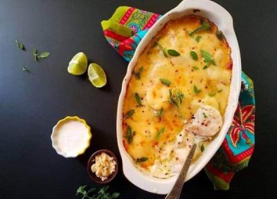 طرز تهیه گراتن میگو رستورانی